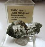 Bergkristal duppelpunt - Italie, Ophalen of Verzenden, Mineraal