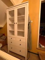 Hemnes Vitrinekast, Ophalen, Gebruikt, Met deur(en), Glas