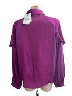 Jansen Amsterdam blouse NIEUW XXL, Kleding | Dames, Blouses en Tunieken, Paars, Maat 46/48 (XL) of groter, Nieuw, Ophalen of Verzenden