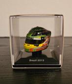F1 Lewis Hamilton 2013 Brazilië helm schaal 1:8, Ophalen of Verzenden, Zo goed als nieuw, Formule 1