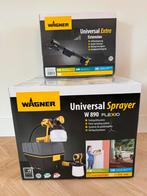 Wagner Universal Sprayer + Extra Extension - Zo Goed Als Nie, Doe-het-zelf en Verbouw, Schildersmaterialen, Ophalen of Verzenden
