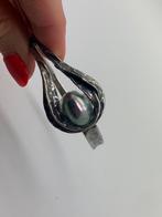 X822 Prachtige zilveren Perli armband (deel van set), Sieraden, Tassen en Uiterlijk, Ophalen of Verzenden, Zilver, Armband