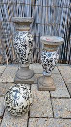 Kaarsenstandaard / stenen sokkel, Ophalen of Verzenden