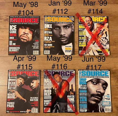 The Source hiphop magazine, 27 stuks, Boeken, Tijdschriften en Kranten, Zo goed als nieuw, Ophalen