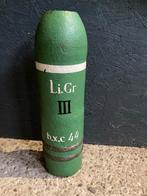 3/4 Doorsnede 10,5cm Flak 38 Licht Granaat, Verzamelen, Ophalen of Verzenden, Landmacht, Duitsland, Overige typen