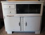 Lief oud TV kastje / dressoir / theekastje. Brocante., Ophalen, Gebruikt, Eikenhout, 50 tot 100 cm
