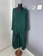 Groen jurk maat 46/48, Maat 46/48 (XL) of groter, Ophalen of Verzenden, Zo goed als nieuw, Onder de knie