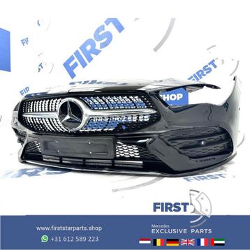 W118 CLA AMG BUMPER ZWART WIT GRIJS VOORBUMPER + DIAMOND GRI beschikbaar voor biedingen