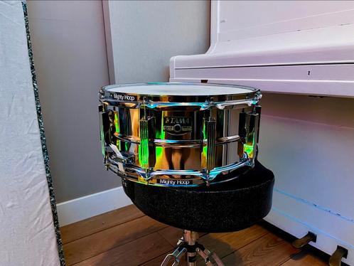 Tama Powermetal Snare 14 x 6.5, Muziek en Instrumenten, Drumstellen en Slagwerk, Zo goed als nieuw, Tama, Ophalen of Verzenden