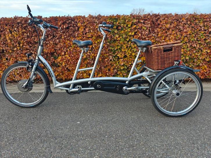 Van Raam Twinny Plus driewieltandem, Fietsen en Brommers, Fietsen | Driewielfietsen, Zo goed als nieuw, Ophalen