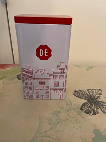 Douwe Egberts Theeblik - Leuk Design! beschikbaar voor biedingen