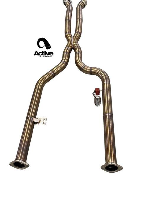 BMW S58 M3 M4 G80 G81 G82 G83 OPF Delete midpipe, X-Pipe, Co, Auto-onderdelen, Uitlaatsystemen, BMW, Gebruikt, Herkomst onderdeel bekend