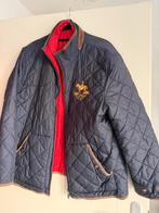 Ralph Lauren Dubbelzijdige Jas XL Blauw/Rood, Verzenden, Gedragen, Maat 56/58 (XL), Blauw