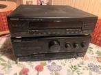 Kenwood Stereo Set M45 - Versterker & Tuner (Display defect), Audio, Tv en Foto, Stereo-sets, Ophalen, Gebruikt, Losse componenten