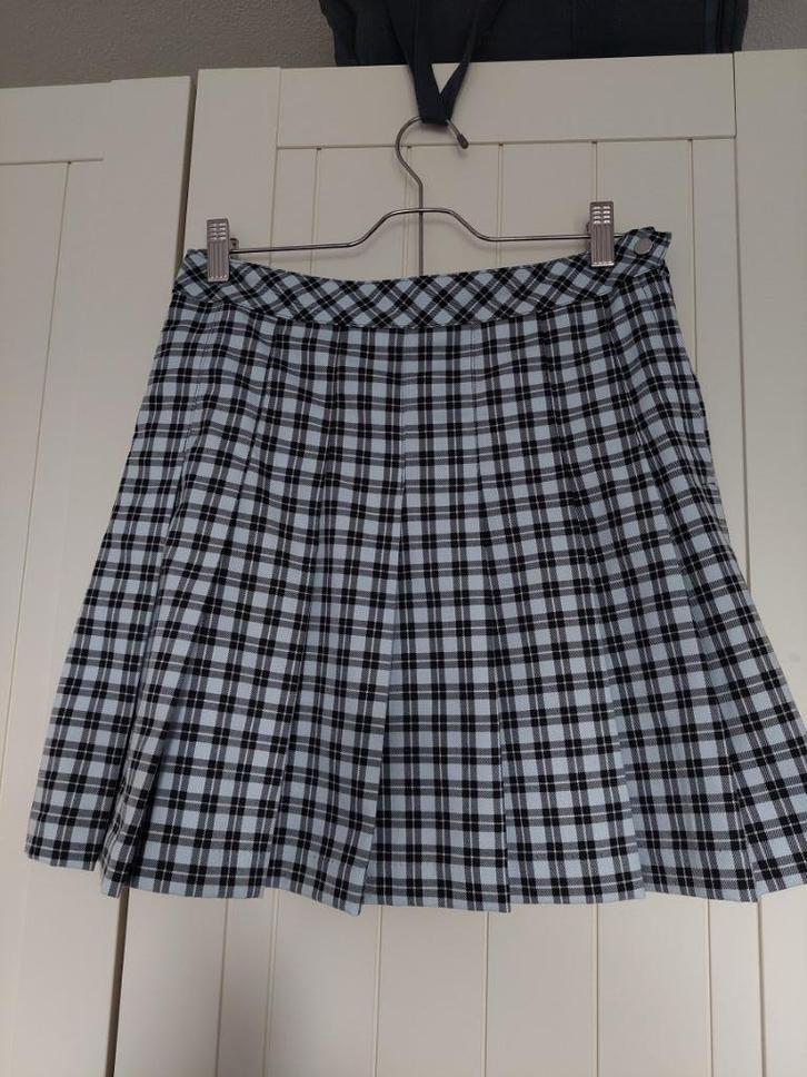 Lichtblauwe H&M rok, Kleding | Dames, Rokken, Zo goed als nieuw, Maat 38/40 (M), Blauw, Boven de knie, Verzenden