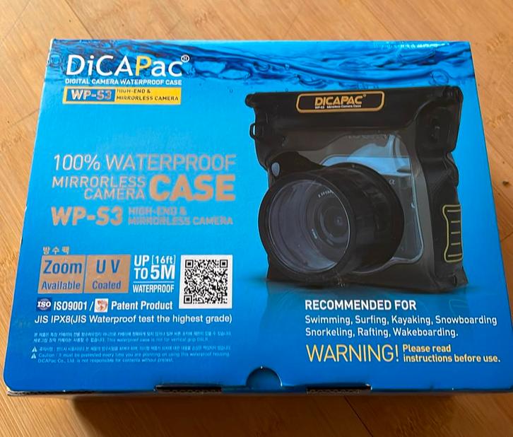 Dicapac WP-S3, Audio, Tv en Foto, Fotocamera's Digitaal, Zo goed als nieuw, Overige Merken, Ophalen of Verzenden