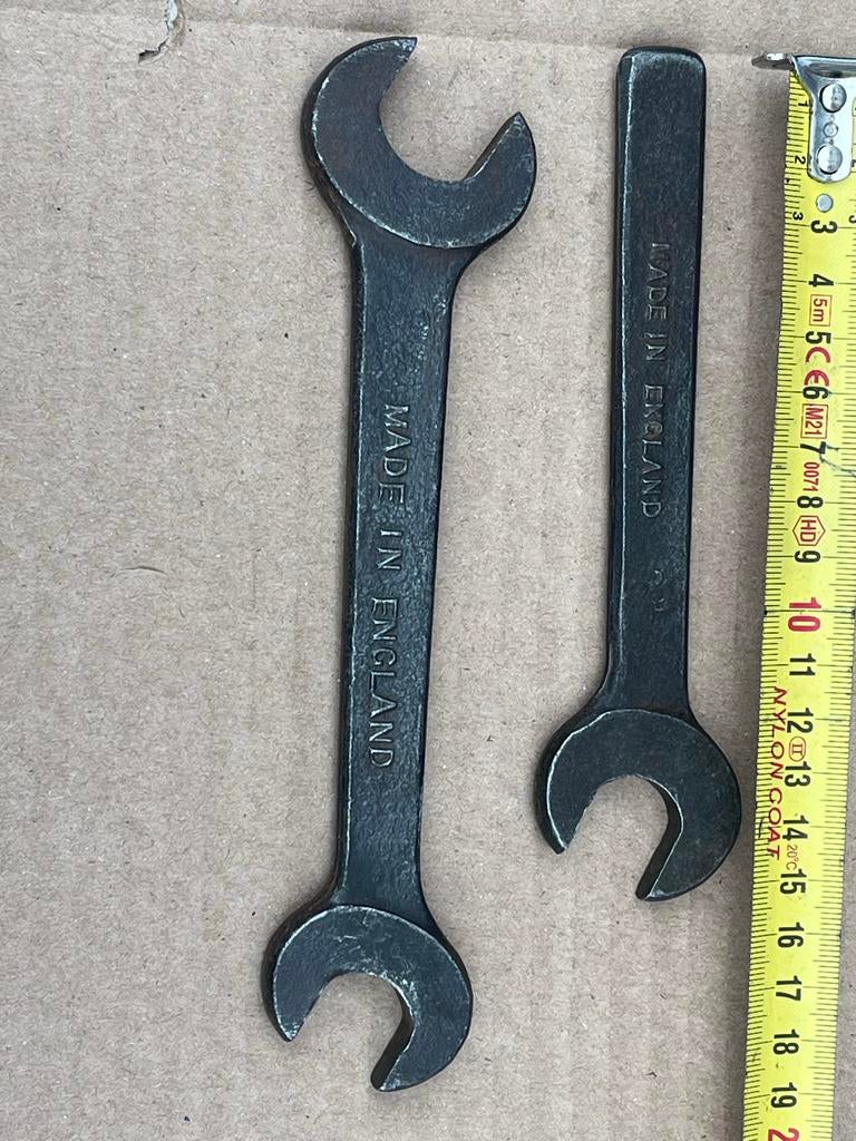 Vintage Engelse Sleutels - Set van 2, Ophalen of Verzenden, Gebruikt