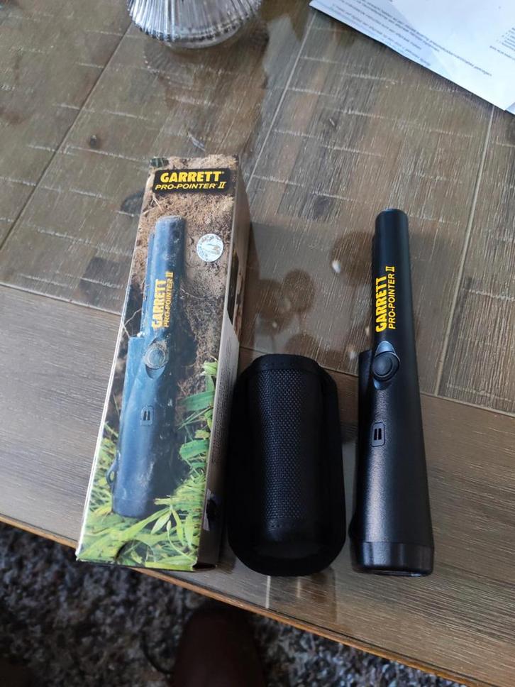 Garrett Pro-Pointer II Metaaldetector Pinpointer, Hobby en Vrije tijd, Metaaldetectors, Zo goed als nieuw, 30 cm of minder, Garrett