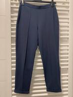 Mooie Dames Broek met zijzakken en kleine omslag, Maat 38/40 (M), Blauw, Ophalen of Verzenden, Zo goed als nieuw
