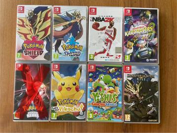 Diverse Games voor Nintendo Switch beschikbaar voor biedingen