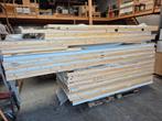 Partij  houten binnenwanden 0.a lengtes 2.50 en 3.50, Doe-het-zelf en Verbouw, Hout en Planken, Ophalen of Verzenden, Overige houtsoorten