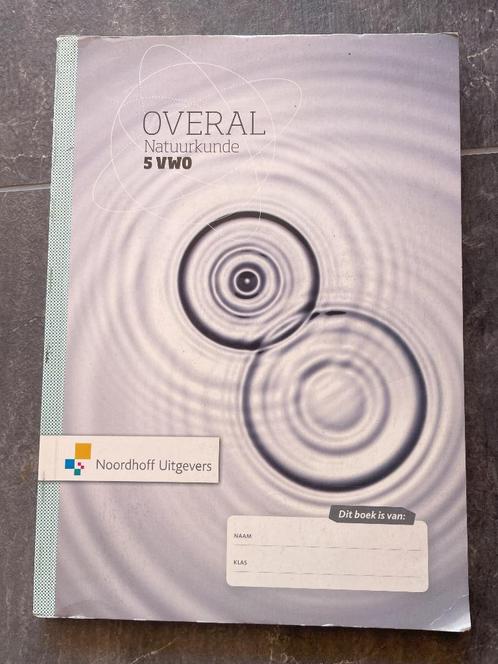 Overal Natuurkunde 5 Vwo leerboek, Boeken, Schoolboeken, Zo goed als nieuw, Natuurkunde, VWO, Ophalen of Verzenden