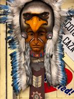 Indiaan gezicht, Ophalen of Verzenden