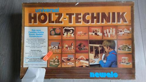 holz Technik houten bouw speelgoed, Antiek en Kunst, Antiek | Speelgoed, Ophalen of Verzenden