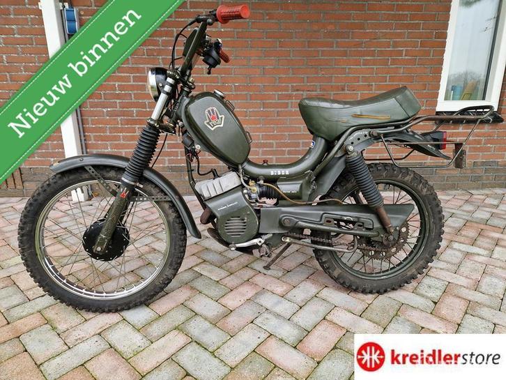 Real Biber 40 leger brommer met 8 versnellingen bouwj. 1979, Fietsen en Brommers, Brommers | Oldtimers, Overige merken