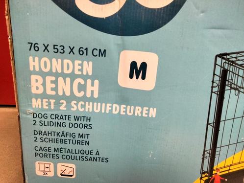 Adori draadbench met schuifdeuren M, Dieren en Toebehoren, Hondenbenches, Zo goed als nieuw, Ophalen of Verzenden