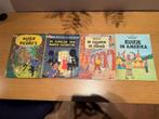 Kuifje stripboeken 4 stuks, Verzenden, Europa, Hergé ,Casterman, Zo goed als nieuw