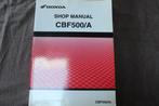 Honda CBF500 A 2004 motorcycle shop manual CBF 500 A4, Motoren, Handleidingen en Instructieboekjes, Ophalen of Verzenden, Honda