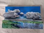 3-D wolkenlandschap (voorbij Culemborg), 2016 - Walter Simon, Ophalen, Minder dan 50 cm, Overige typen, Zo goed als nieuw