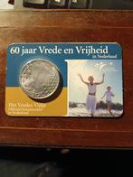 Zilveren Vijfje 2005 - 60 Jaar Vrede en Vrijheid, Zilver, Ophalen of Verzenden, Losse munt, 5 gulden