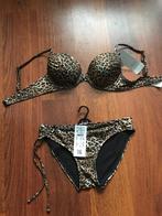 Nieuw - sexy tijgerprint bikini van Hunkemoller - 80B + S, Kleding | Dames, Badmode en Zwemkleding, Bruin, Nieuw, Ophalen of Verzenden
