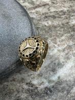 14K Gouden Mercedes Ring, Gebruikt, 20 of groter, Ophalen of Verzenden, Dame