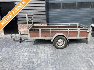 Enkelasser aanhanger aanhangwagen bakwagen opknapper beschikbaar voor biedingen