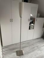 Moderne Staande Lamp - Aluminium & Glas, Huis en Inrichting, Lampen | Vloerlampen, Ophalen of Verzenden, Zo goed als nieuw, Glas