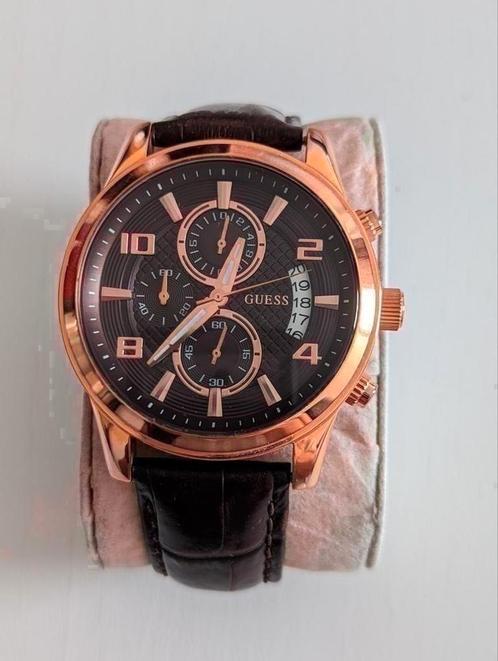 Guess W0076G4 Horloge Heren RVS Quartz | Als Nieuw, Sieraden, Tassen en Uiterlijk, Horloges | Antiek, Overige merken, Staal, 1960 of later