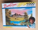 Te koop Nieuw 1000 stukjes Bob Ross landschap bergen bomen, Hobby en Vrije tijd, Denksport en Puzzels, Ophalen of Verzenden, 500 t/m 1500 stukjes
