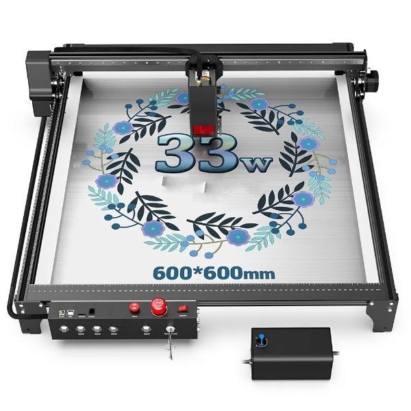 Lasergraveermachine - 22W & 33W Lasersnijder - 400x400mm, Hobby en Vrije tijd, Elektronica-componenten, Nieuw, Verzenden