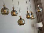 Prachtige hanglamp met 6 bollen, Ophalen, Zo goed als nieuw, Glas, 75 cm of meer
