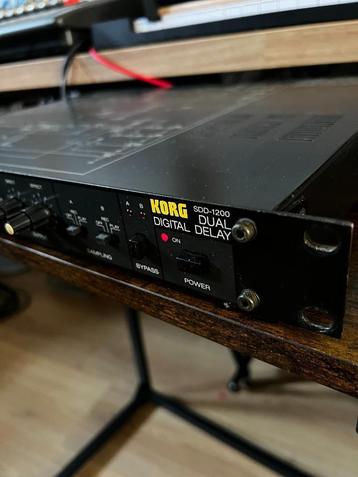 Korg SDD-1200, 12 Bit Dual Digital Delay + Sampler beschikbaar voor biedingen