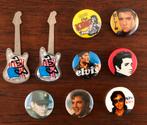Totaal 9 originele buttons van Elvis Presley, Ophalen of Verzenden, Gebruikt, Overige typen