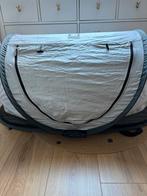Deryan peuter luxe silver pop-up Reisbed, Kinderen en Baby's, Ophalen of Verzenden, Gebruikt, Reisbedje