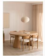 Uitschuifbare eettafel SKLUM 180-240 x 105 zgan, Huis en Inrichting, Tafels | Eettafels, Ophalen, Zo goed als nieuw, Rechthoekig