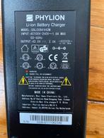Phylion Li-ion E-bike oplader en batterij, Ophalen, Gebruikt