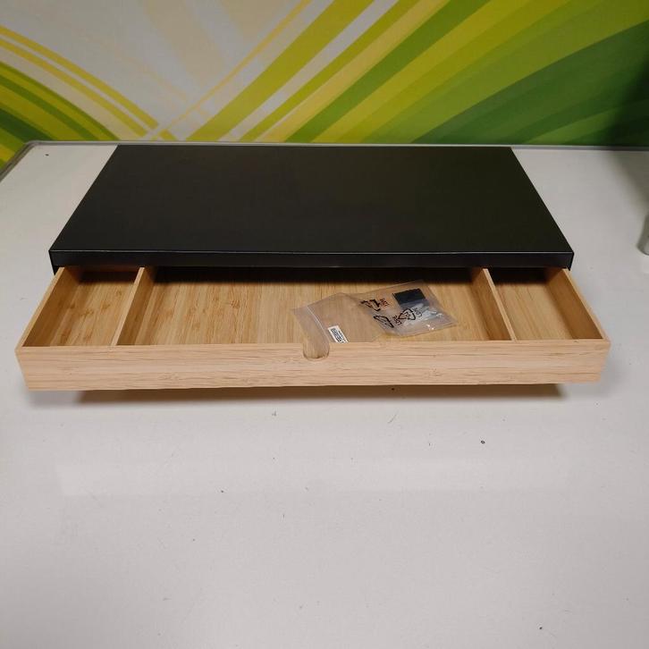 Monitorstandaard met lade, Computers en Software, Laptopstandaarden, Gebruikt, Ophalen