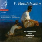 MENDELSSOHN Symphony nr. 4 & 5 CD IMMERSEEL CHANNEL ZGAN, Ophalen of Verzenden, Romantiek, Zo goed als nieuw, Orkest of Ballet
