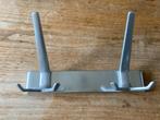 Kapstok wandkapstok wandgarderobe aluminium met 2x3 haken, Huis en Inrichting, Woonaccessoires | Kapstokken, Wandkapstok, Ophalen of Verzenden